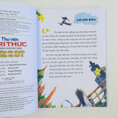 Thư Viện Tri Thức Dành Cho Học Sinh: Những Câu Chuyện Li Kì Thần Bí + Những Câu Chuyện Thiên Văn Thú Vị