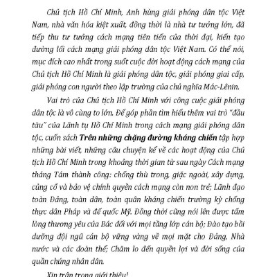 Chủ Tịch Hồ Chí Minh Với Cuộc Hành Trình Của Thời Đại - Trên Những Chặng Đường Kháng Chiến