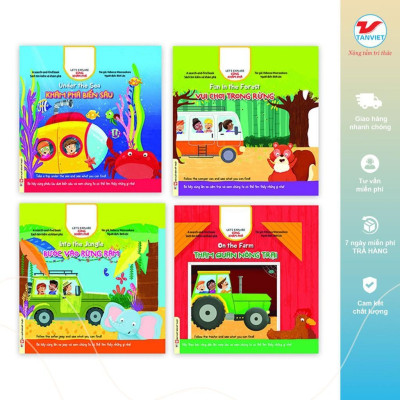 Sách - Cùng Khám Phá - Tham Quan Nông Trại - Song Ngữ Anh Việt - Tân Việt Books