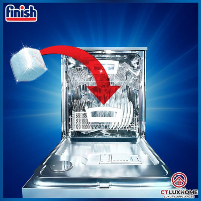 Viên vệ sinh máy rửa bát - Dung dịch vệ sinh máy rửa bát Finish 