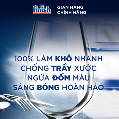 Nước Làm Bóng Chén Bát Finish Rinse & Shine Aid