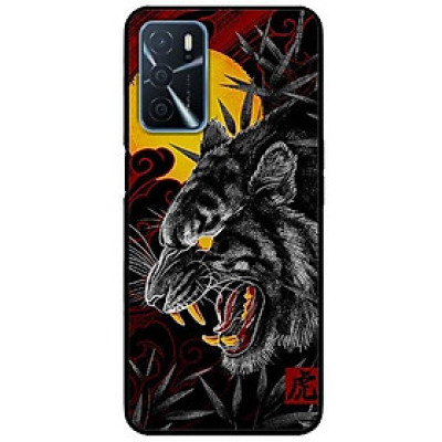 Ốp lưng dành cho Oppo A16 mẫu Hổ Trăng Vàng