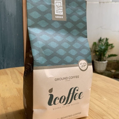 Cà Phê icoffee Dòng Rang Mộc 250g
