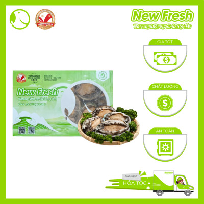 Bào Ngư Hàn Quốc Đông Lạnh - Túi 1Kg (8-10 con)