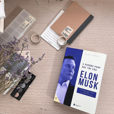 Sách - 5 Phương Pháp Học Tập Của Elon Musk - Những Điều Bình Thường Tạo Nên Con Người Phi Thường - Nhà Sách Ymate