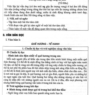 Hướng dẫn học ngữ văn 9 - Chân trời sáng tạo - Tập 1