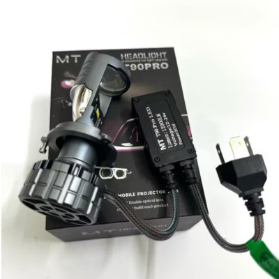 ĐÈN PHA LED MT90PORO CÔNG XUẤT 90W SIÊU SÁNG LẮP XE MÁY ÔTÔ MẪU MỚI