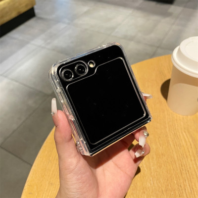 Ốp lưng cho Samsung Z Flip 6 hiệu Likgus trong chống sốc chống ố cao cấp - Hàng chính hãng