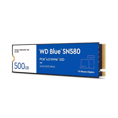 Ổ cứng SSD WD Blue SN580 500GB NVMe PCIe Gen4 x4 ( WDS500G3B0E ) - Hàng Chính Hãng