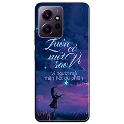 Ốp lưng dành cho Redmi Note 12 - Redmi Note 12 Pro - Redmi Note 12 Pro 5G - Luôn Có Một Vì Saoo - Hàng Chính Hãng