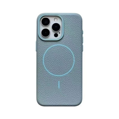 Ốp Lưng Da Cho iPhone 16 Pro Max hiệu Likgus Beaty Viền Dẻo Chống Sốc Hỗ Trợ Sạc Không Dây Magnetic - Hàng chính hãng