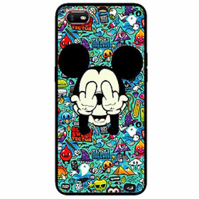 Ốp lưng in cho Oppo A1K Mẫu Chuột Che Mắt