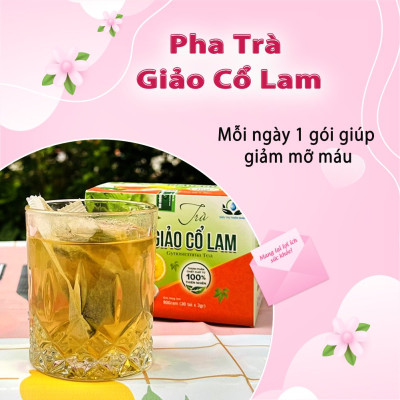 Trà Giảo Cổ Lam hộp 30 Túi Lọc x 3Gram của Siêu Thị Thiên Nhiên