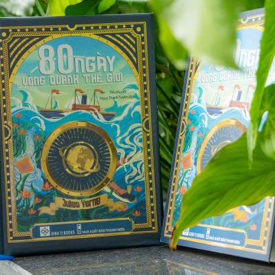 Sách - 80 ngày vòng quanh thế giới (Bìa mềm) - Đinh Tị Books