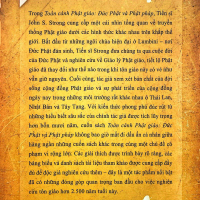 Sách - Toàn Cảnh Phật Giáo - Đức Phật Và Phật Pháp
