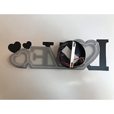 Đèn gắn tường tô điểm hình chữ LOVE -C6577 DT