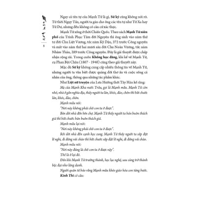 Sách - Mạnh Tử - Bìa Cứng - Khang Việt Book