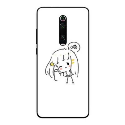 Ốp Lưng in cho Xiaomi Redmi K20 Mẫu Nàng Đáng Yêu - Hàng Chính Hãng
