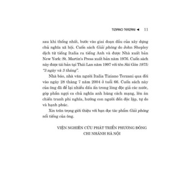 Sách - Giải Phóng (Xuất Bản Lần Thứ 3) - SBOOKS