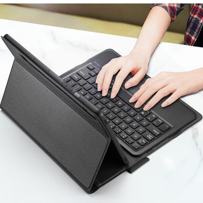 Bao da kèm bàn phím cho SamSung Galaxy Tab S10 Fe , S10 Fe Plus , S9 FE, Tab S9, Tab S7 FE, Tab S7+ Plus, S8+ Plus, Tab S8, Tab S7, Tab S6 Lite, Tab A9+ Plus 2023 X210/X216 chính hãng Dux Ducis có bàn di chuột TrackPad - Hàng chính hãng