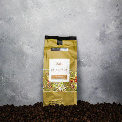 Combo cà phê bột 250gr Loại Truyền Thống - Phong Cách - Sành Điệu - Sữa Huyền thoại