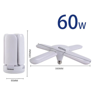 Bóng Đèn Led Hình 4- 5 Cánh Quạt LEDBULB , Đèn Led hình Cánh Hoa thêm 1 bóng trung tâm, Ánh Sáng Trắng Tiết Kiệm Điện siêu sáng, chuôi E27