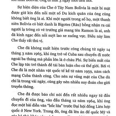 Nhật Ký Che Guevara - Những Ngày Tháng Cuối Cùng