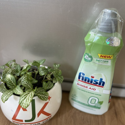Nước làm bóng Finish Eco 0% 400ml - Dành cho máy rửa chén, bát - Nhập khẩu Đức