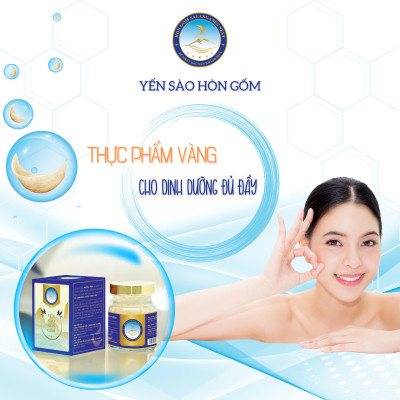 [Hộp 1 Hũ] Tổ Yến Sào Chưng Đường Ăn Kiêng - Yến Sào Hòn Gốm Chính Hiệu Khánh Hoà - HGK NEST