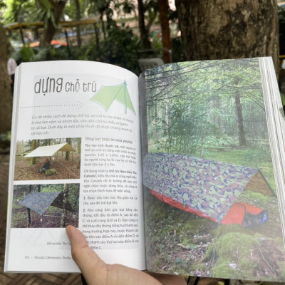 SINH TỒN GIỮA THIÊN NHIÊN – Cẩm nang toàn tập về dã ngoại – Nicolas Clémendot và Émilie Cuissard – Quế Lan dịch – Nhã Nam – NXB Thế Giới (Bìa mềm)