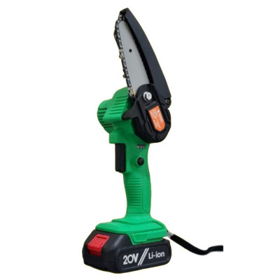 MÁY CƯA XÍCH MINI CẦM TAY DÙNG PIN 21V KAZAKI KZ100CS (2 PIN. 1 SẠC)- HÀNG CHÍNH HÃNG