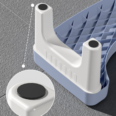 Ghế kê chân đi toilet tạo góc nghiêng 35 độ dễ dành đi vệ sinh hơn (giao màu ngẫu nhiên)