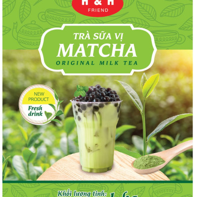 Trà sữa vị matcha H&H Friend túi 1kg