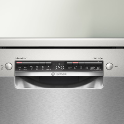 Máy rửa chén bát độc lập Bosch 14 bộ SMS4EMI06E - Series 4 - Hàng chính hãng