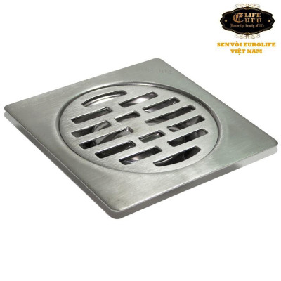 Hố ga Inox SUS 304,12x12cm Eurolife EL-HG12