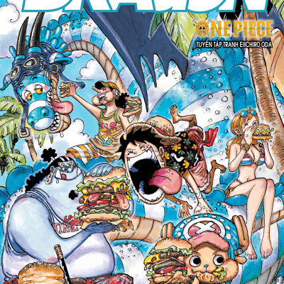 Sách - Tuyển Tập Tranh Eiichiro Oda - One Piece - Color Walk - Tập 10 - Dragon - Tặng Kèm Postcard + Poster