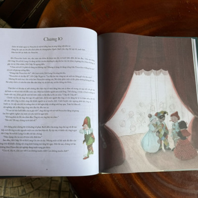 (Bìa Cứng, In Màu) NHỮNG CUỘC PHIÊU LƯU CỦA CẬU NHÓC PINOCCHIO - Carlo Collodi - Crabit Kidbooks