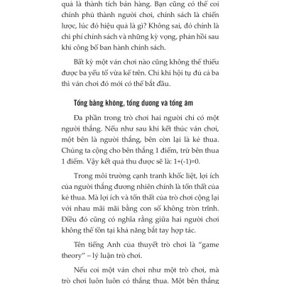 Lý Thuyết Trò Chơi