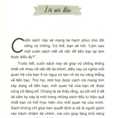 Nói Chuyện Tiền Bạc Với Bạn Đời