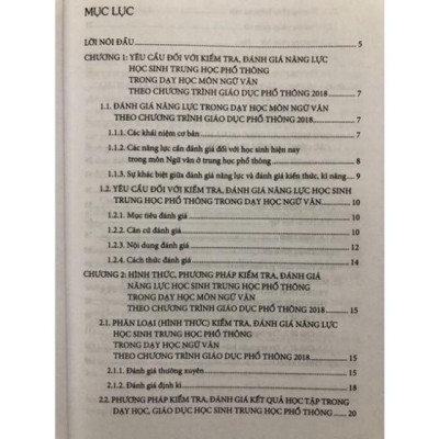 Sách - Hướng dẫn kiểm tra, đánh giá năng lực học sinh trung học phổ phông trong dạy học Ngữ văn