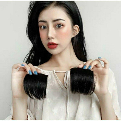 tóc kẹp phồng TÓC THẬT 100%freeship 50kgiá 1 cặp_ TÓC THẬT kẹp phồng chân tóc