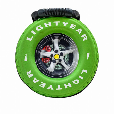 Balo Cho Bé Từ 1 Đến 6 Tuổi Đi Học hình lốp xe ô tô Chống Thấm Nước - BEE GEE HS1036A