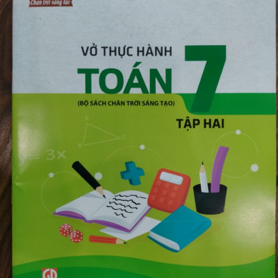 Sách - Vở thực hành Toán 7 - tập 2 (Bộ sách Chân trời sáng tạo)