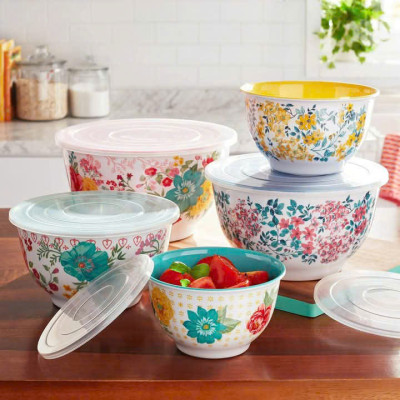 Sét âu trộn bột 10 món The Pioneer Woman Fancy Flourish Hàng chính hãng