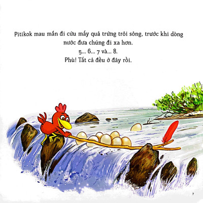 Sách: Lại chuyện xóm gà - Tập Pitikok và những quả trứng kỳ cục