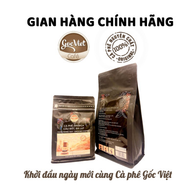 Cà phê Arabica cầu đất, Đà lạt- 100% cà phê nguyên chất dạng rang xay 250 g