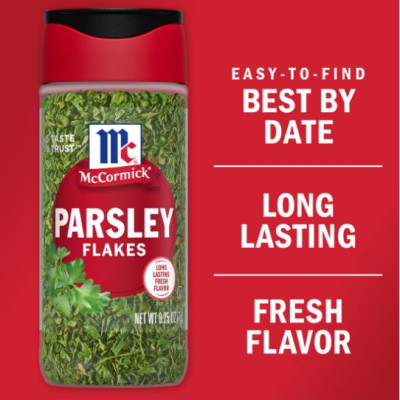 Lá mùi tây hiệu McCormick 5g - Parsley Leaves 5g