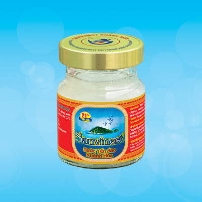 [Combo 15 lọ] Nước Yến sào Sanvinest Khánh Hòa đóng lọ 70ml - S101