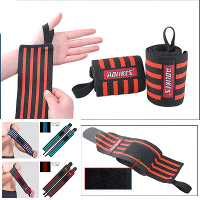 Băng Quấn Bảo Vệ Cổ Tay GYM  Wrist Cao Cấp 60x8cm (1 Đôi)