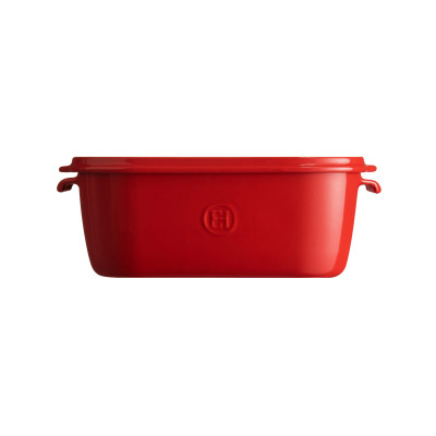Hộp Đựng Phô Mai Có Nắp Emile Henry EH348760 30.5 x 20.5 x 11cm Màu Đỏ Burgundy Hàng chính hãng
